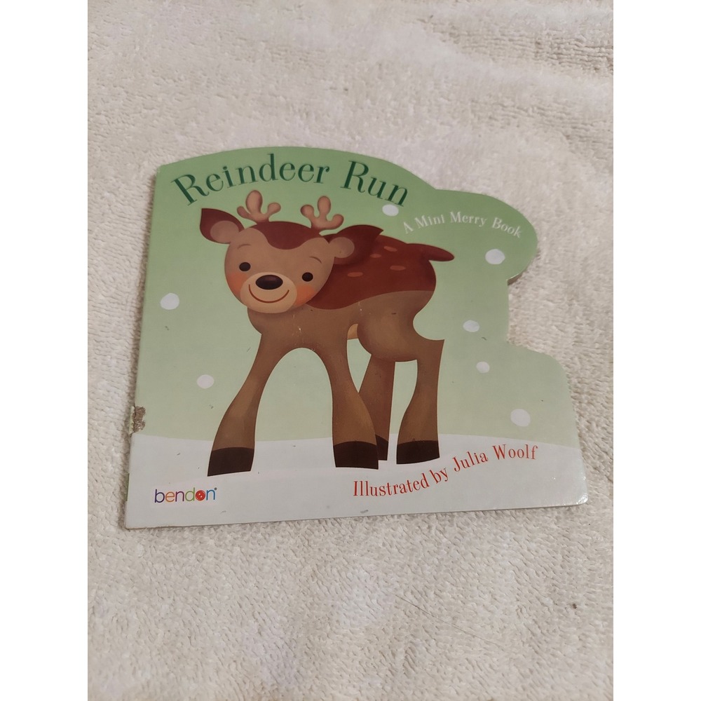 Reindeer Run A Mini Merry Book Bendon Christmas Holiday Story for‎ Kids